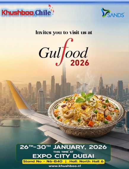 Khushboo en Gulfood Dubai